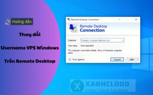 Thay đổi Username VPS Windows trên Remote Desktop