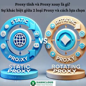 Proxy tĩnh và Proxy xoay là gì Sự khác biệt giữa 2 loại Proxy và cách lựa chọn