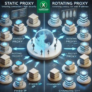 Sự khác biệt giữa proxy tĩnh và proxy xoay