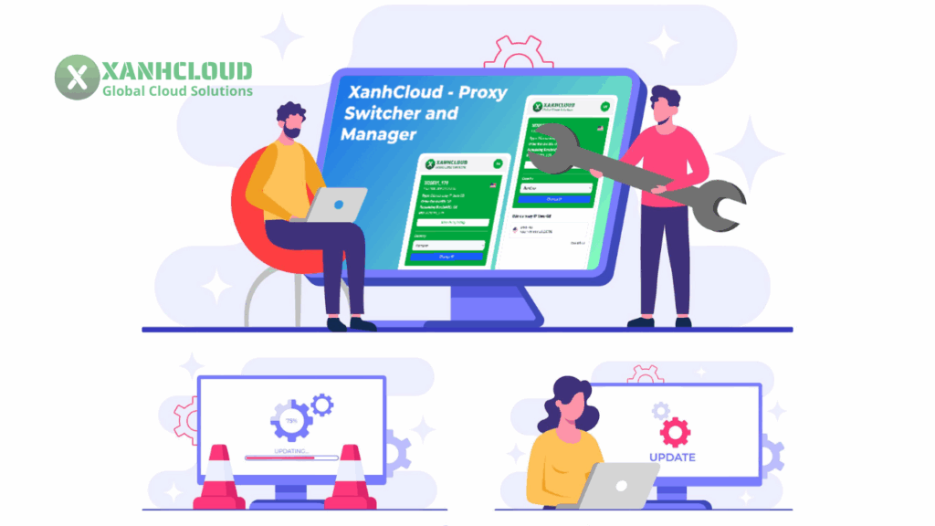 Cài đặt XanhCloud - Proxy Switcher and Manager