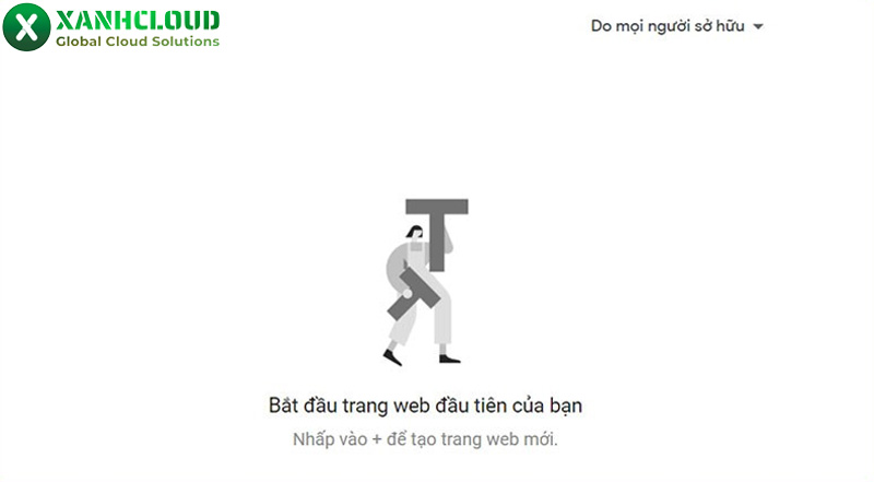 Truy cập Google Sites