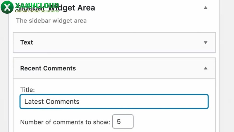 Bình luận mới (Recent Comments)