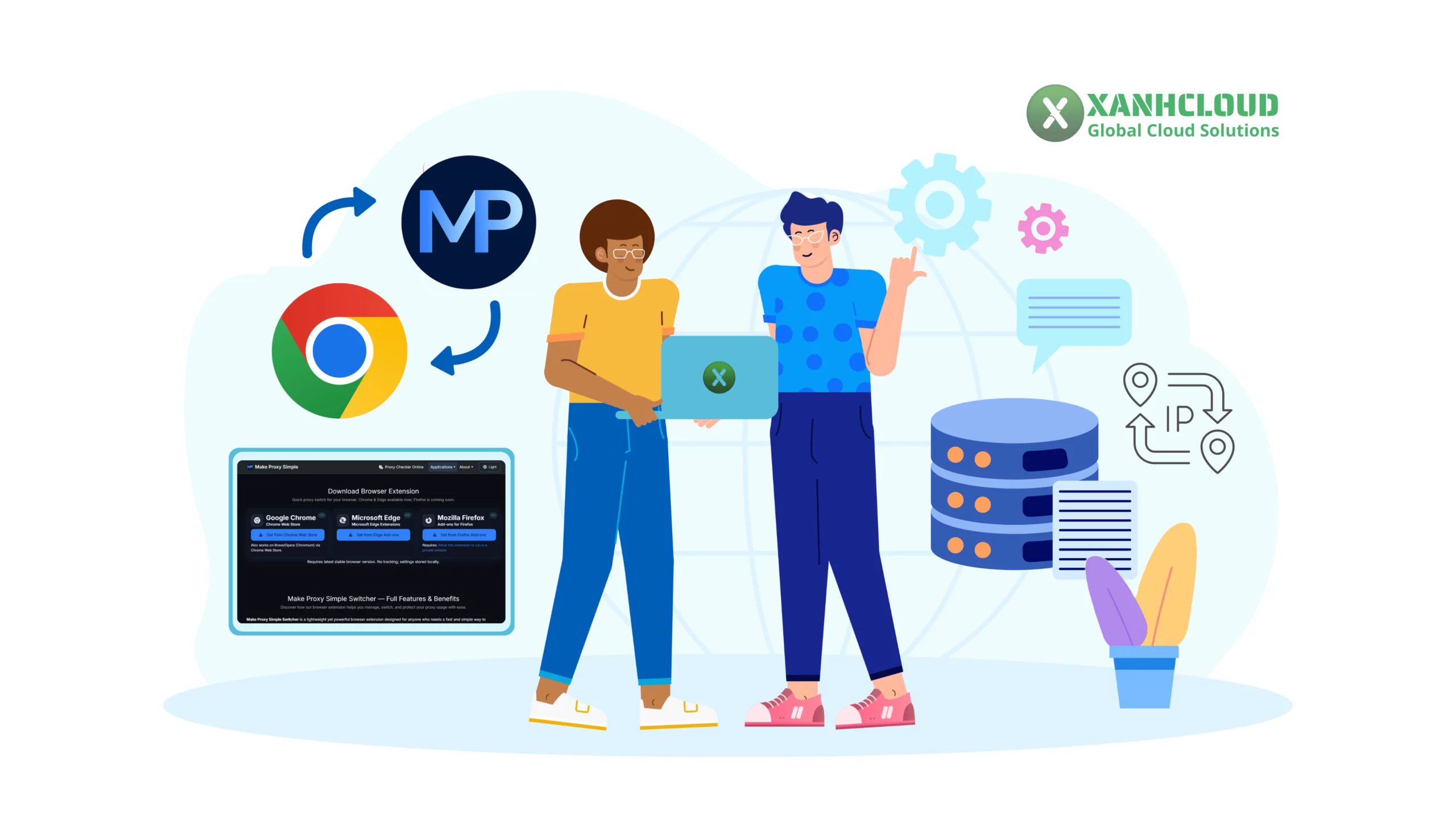Hướng dẫn dùng Make Proxy Simple Switcher đổi IP Chrome