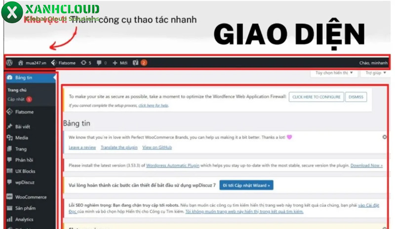 Cách cài đặt và sử dụng WordPress tiếng việt chi tiết
