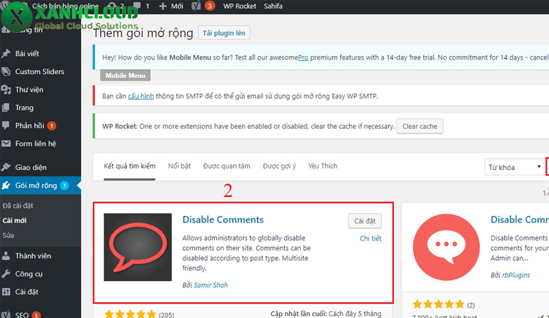 Hướng dẫn cách tắt bình luận WordPress nhanh và đơn giản