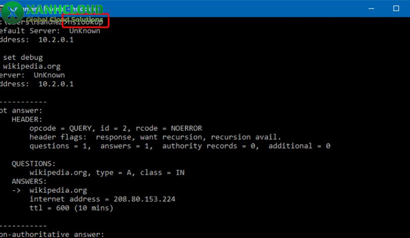 NSLOOKUP là gì? Cách thức hoạt động và hướng dẫn sử dụng