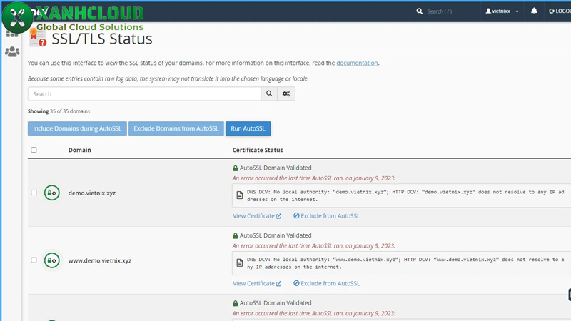 Hướng dẫn cài đặt SSL trên Cpanel đầy đủ và chi tiết nhất