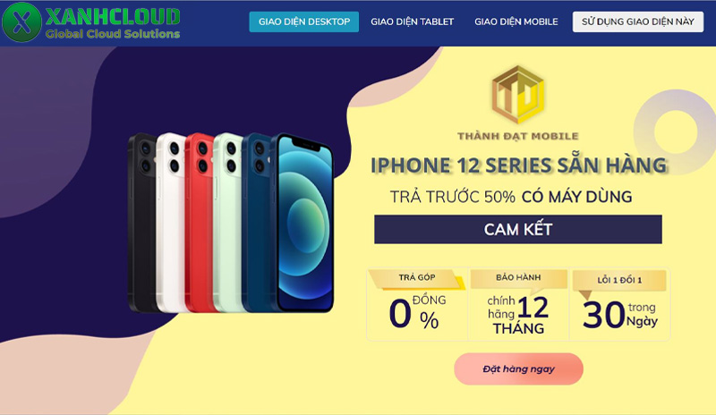 TOP 12 mẫu landing page bán hàng đẹp free năm 2026