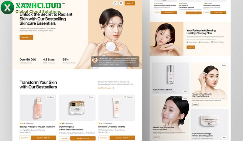 TOP 12 mẫu landing page bán hàng đẹp free năm 2026