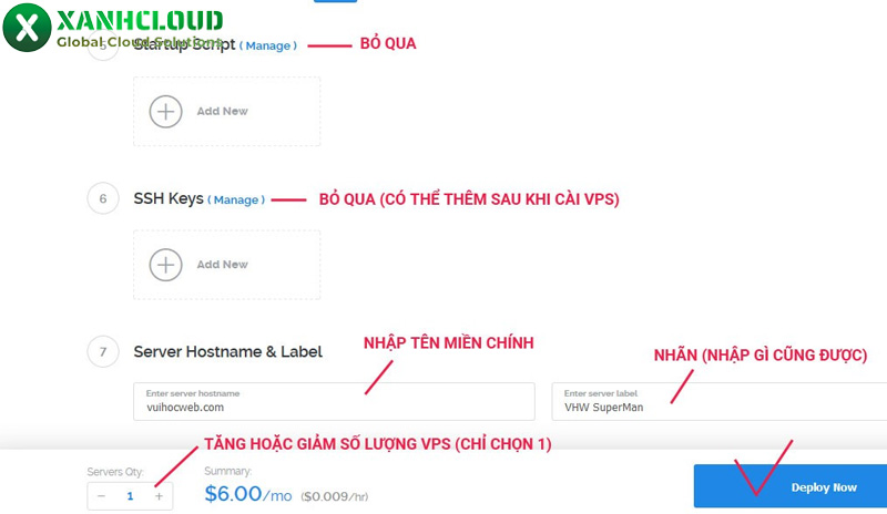 Hướng dẫn cài đặt và sử dụng VPS Vultr cho người mới