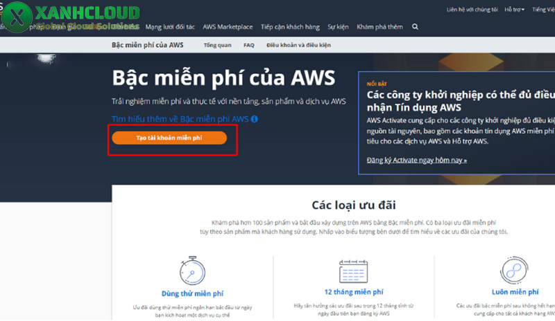 Hướng dẫn hướng dẫn đăng ký VPS Amazon free 1 năm chi tiết