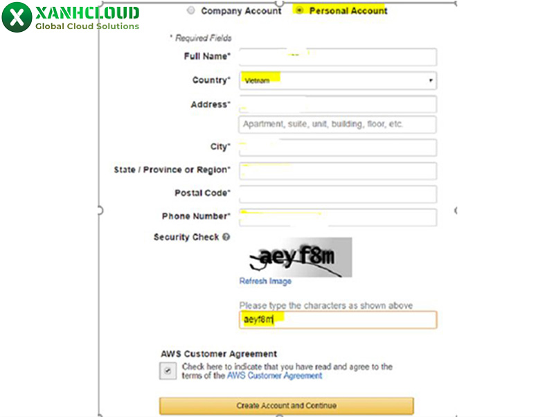Hướng dẫn hướng dẫn đăng ký VPS Amazon free 1 năm chi tiết