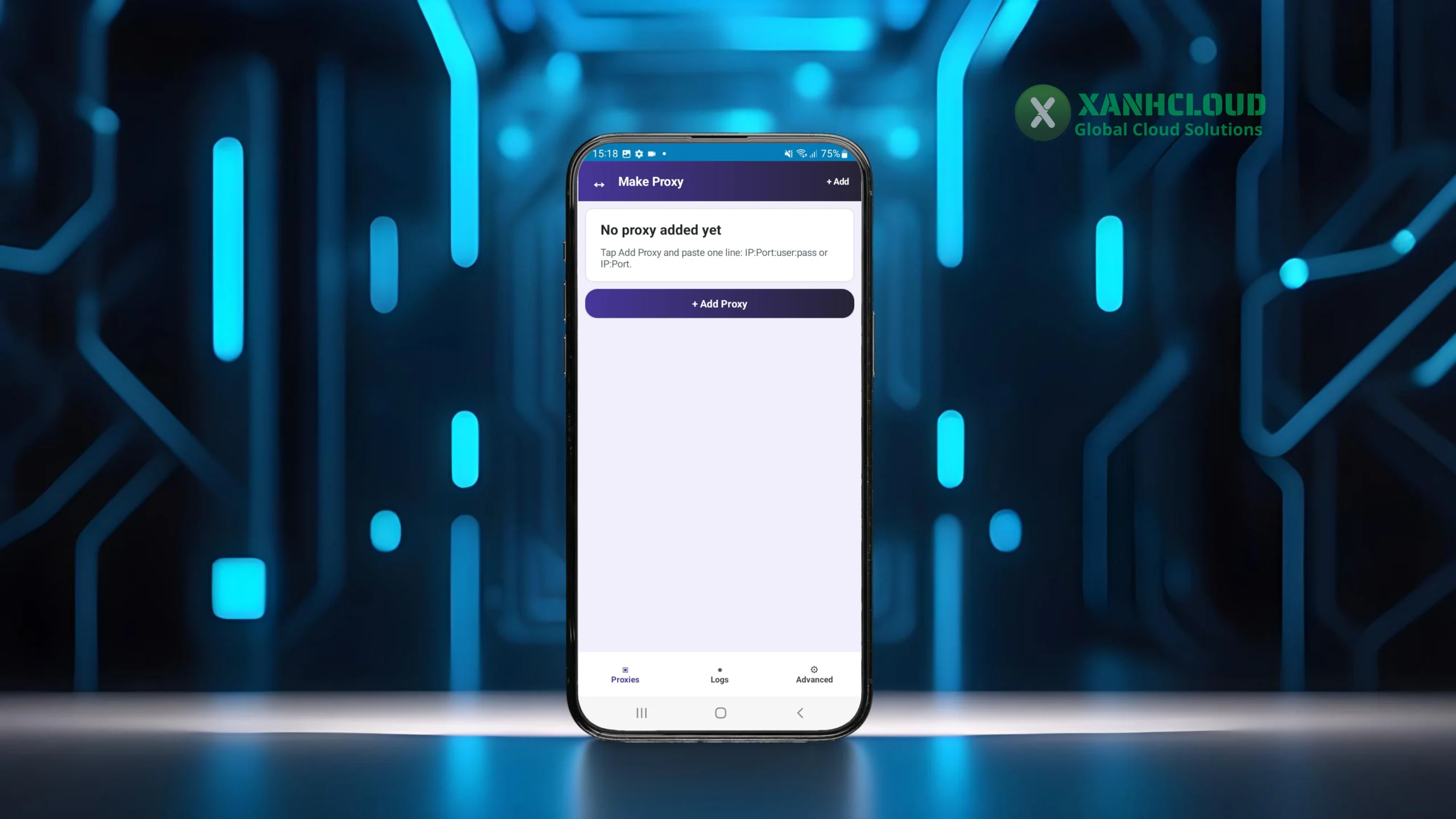 Giao diện chính Make Proxy