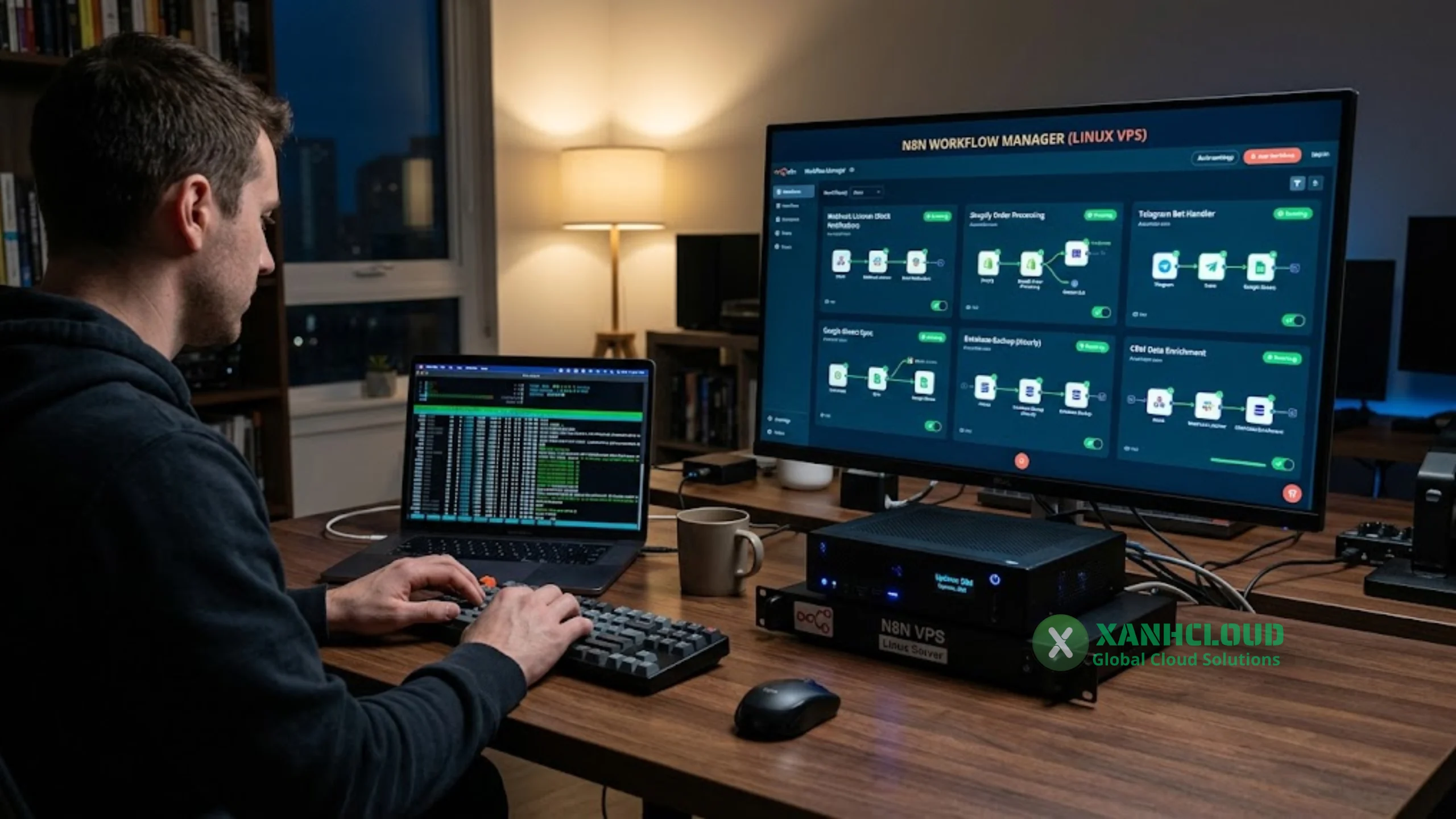 Tự host n8n trên VPS Linux