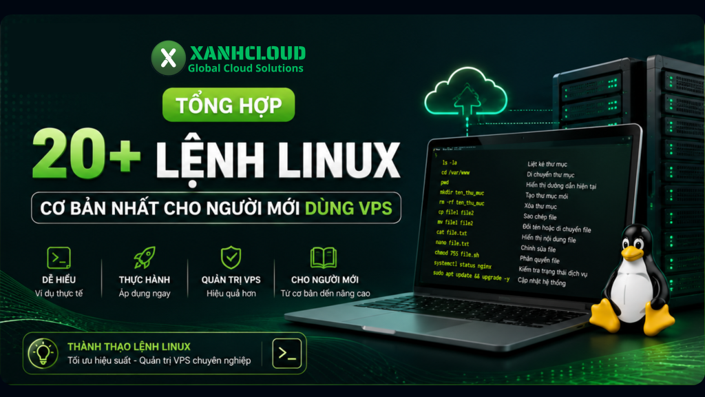 Tổng hợp 20+ lệnh Linux cơ bản cho người mới dùng VPS