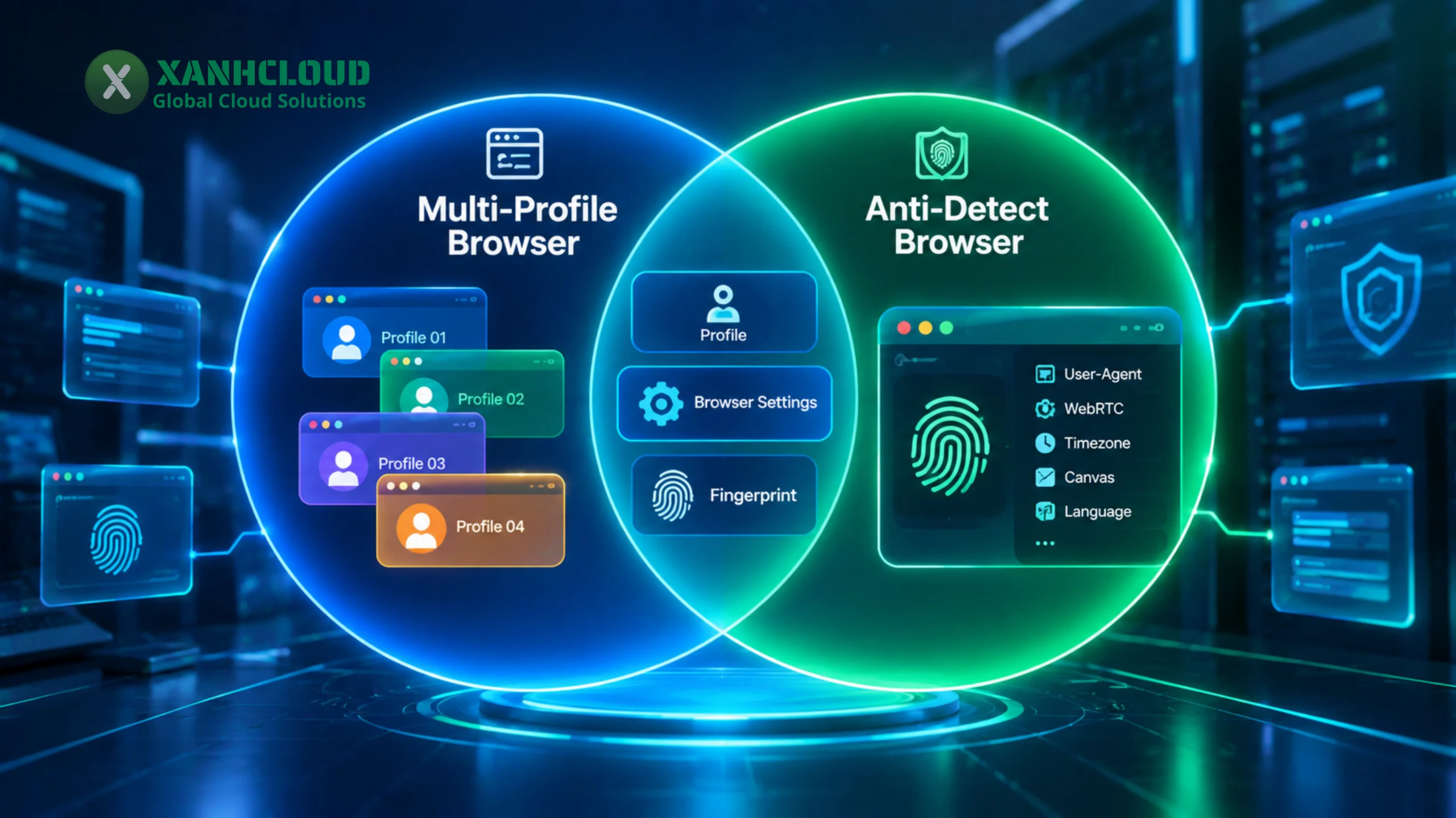 Multi Profile Browser và Anti Detect Browser khác nhau